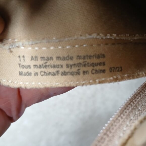 Girl's Maggie and Zoe Gold Glitter Zip Up Lace Up Boots Size 11 - Picture 9 of 9